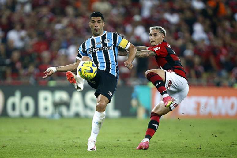 Suárez tem 18 gols pelo Grêmio em 2023 –