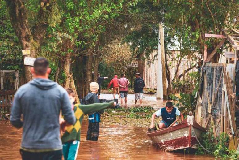 Ilhas do Delta do Jacuí e Guaíba registram aumento do volume de água após passagem do ciclone