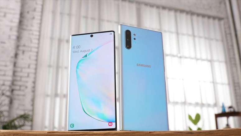 Galaxy Note 10 recebe atualização com pacote de segurança de julho