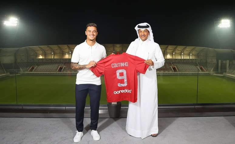 Philippe Coutinho é anunciado por clube do Qatar