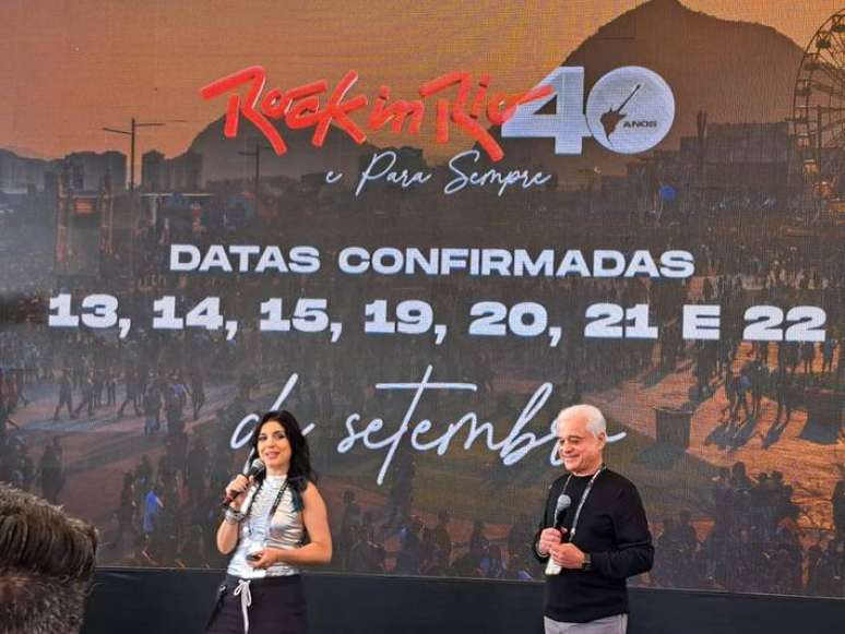Rock in Rio 40 anos e Para sempre ganha datas para o ano que vem