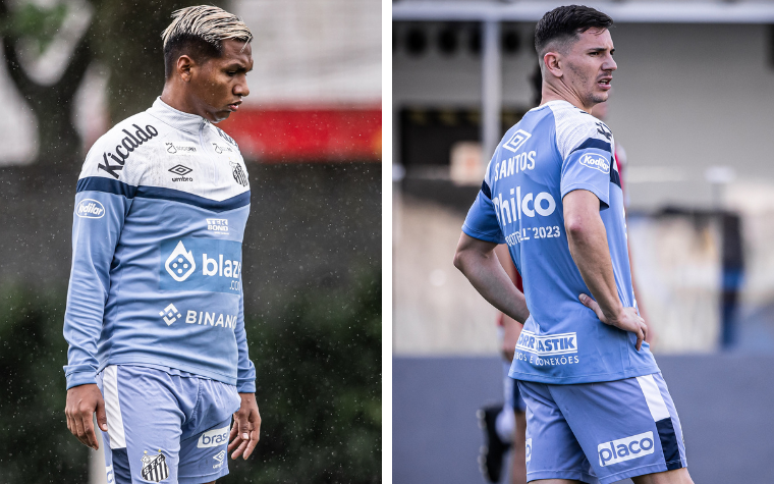 Regularized at the IDB, a couple of foreigners from Santos try to fit into the starting lineup Regularized at the IDB, a couple of foreigners from Santos try to fit into the starting lineup