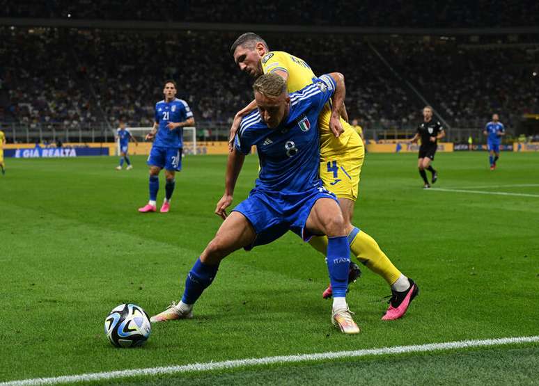 Itália vence a Ucrânia nas eliminatórias da Eurocopa – Photo by Claudio Villa/Getty Images