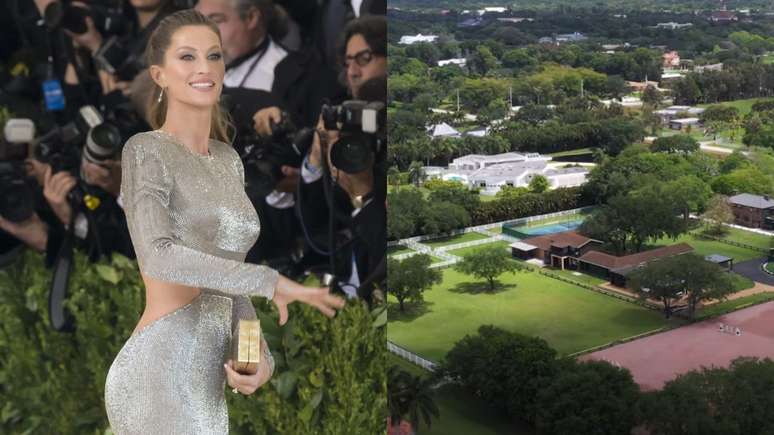 Imagens detalham nova mansão de R$ 45 milhões de Gisele Bündchen nos EUA -