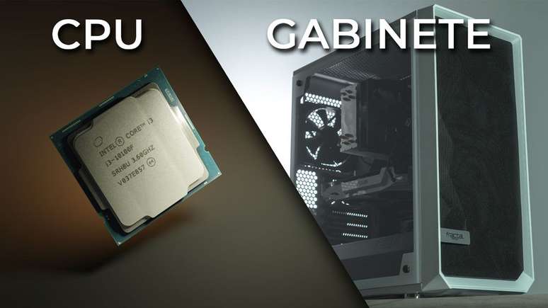 Na comparação mais fácil, a CPU é como o cérebro do computador e o gabinete é como o esqueleto (Imagem: Anthony Roberts e Thufeil M/Unplash; Montagem: Felipe Vidal/Canaltech)