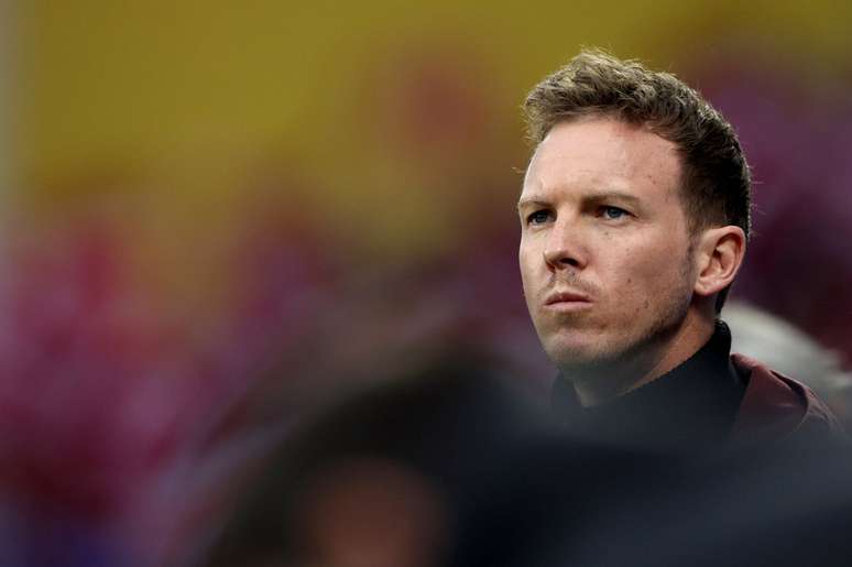 Julian Nagelsmann fez sucesso no RB Leipzig, mas decepcionou no Bayern –