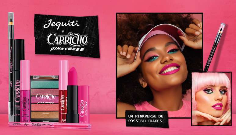 PinkVerse: discover the new Capricho + Jequiti makeup line