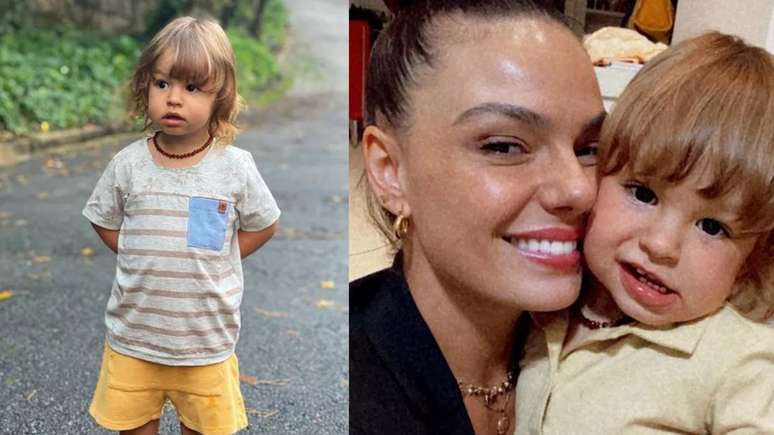 Isis Valverde is happy to see her son discovering nature