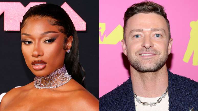 Treta? Saiba o que Megan Thee Stallion falou para Justin Timberlake nos bastidores do VMA 2023