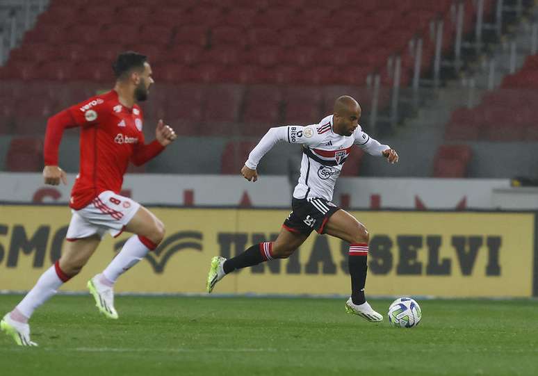 São Paulo arranca empate do Inter em jogo de seis gols no Beira-Rio