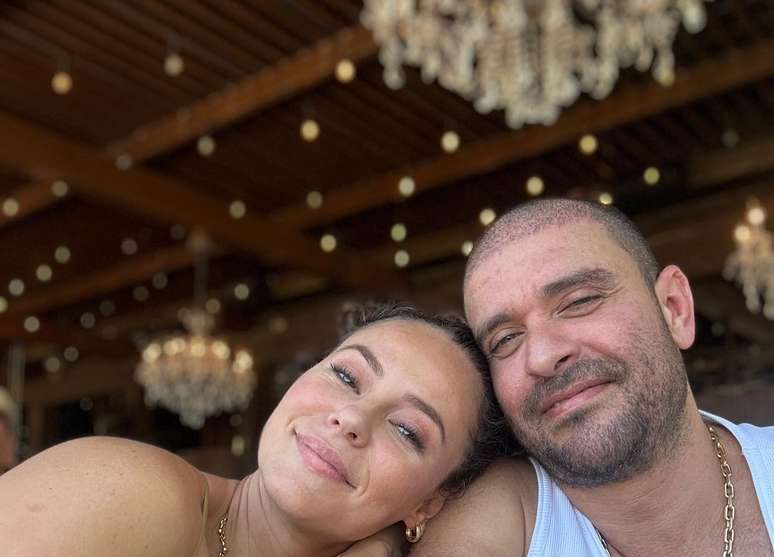 Paolla Oliveira e Diogo Nogueira