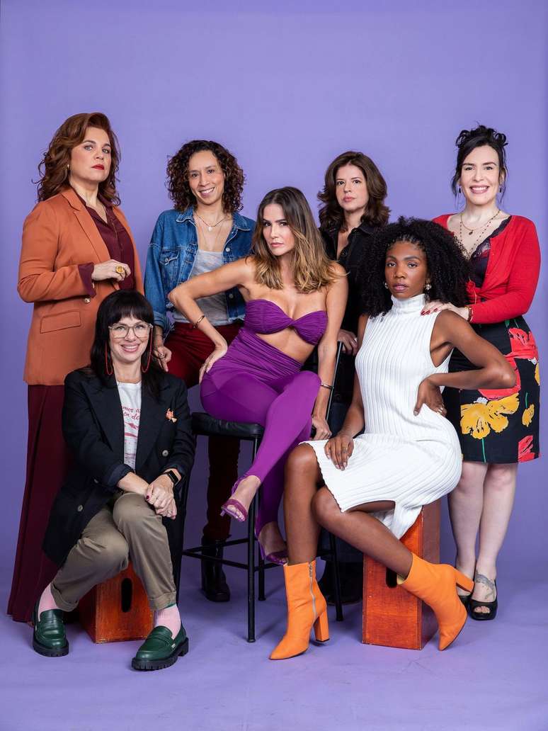 Elas por Elas terá sete protagonistas femininas. (Imagem: Globo/João Cotta)