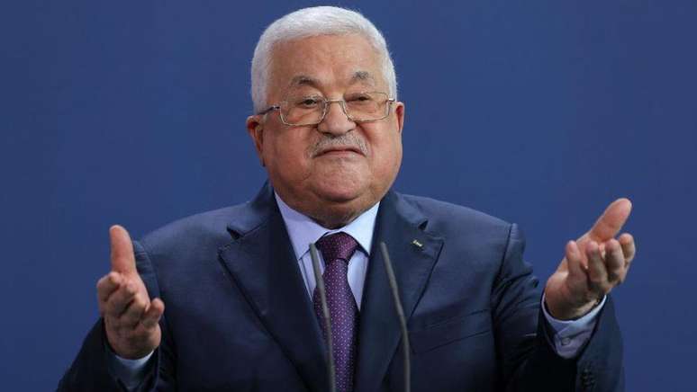 Mahmoud Abbas foi eleito para um mandato de quatro anos em 2005, mas permanece no poder desde ent&atilde;o.