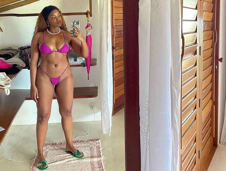 Iza foi criticada por internautas por causa do corpo &ndash;