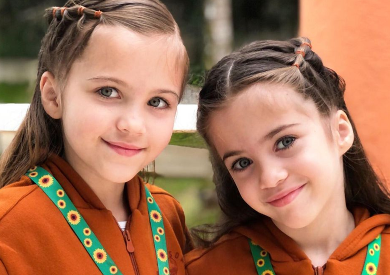 Aos 7 anos, as pequenas influenciadoras Betina e Cecília abordam temas importantes nos vídeos