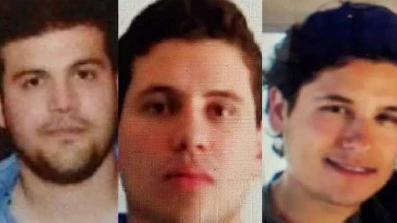 Joaquin, Iv&aacute;n Archivaldo e Jes&uacute;s Alfredo s&atilde;o tr&ecirc;s dos filhos de El Chapo associados a atividades criminosas