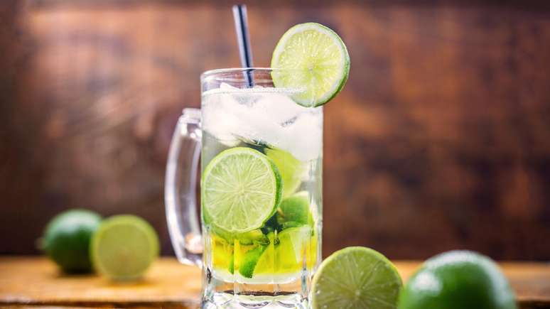 Caipirinha de cerveja