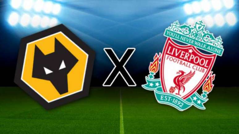 Wolverhampton e Liverpool se enfrentam pelo Campeonato Inglês.