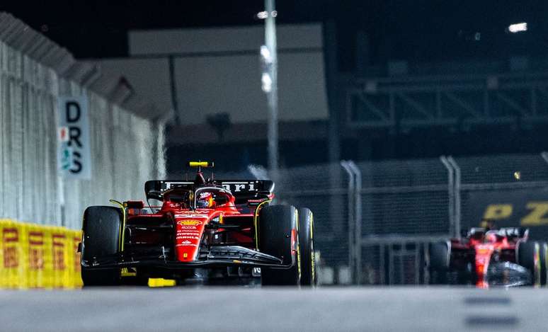 F1: com Red Bull em baixa, Ferrari fica na frente em Singapura