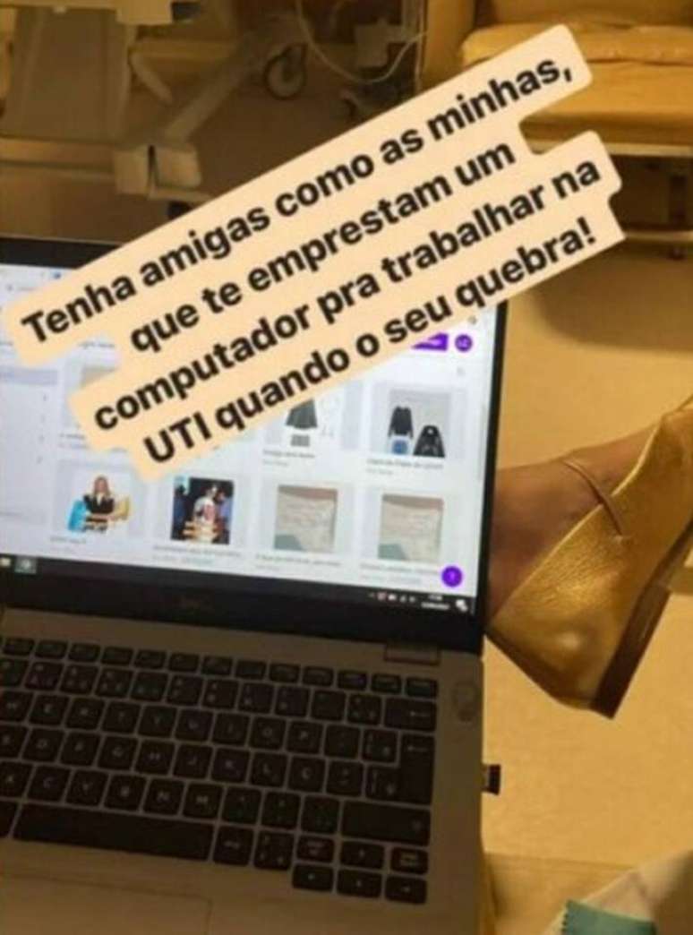 Story de Letícia Cazarré