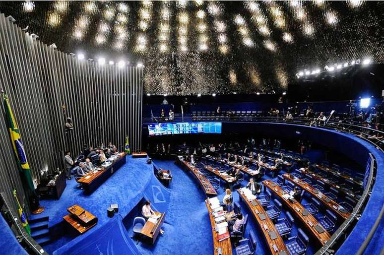 Plenário do Senado Federal em Brasília