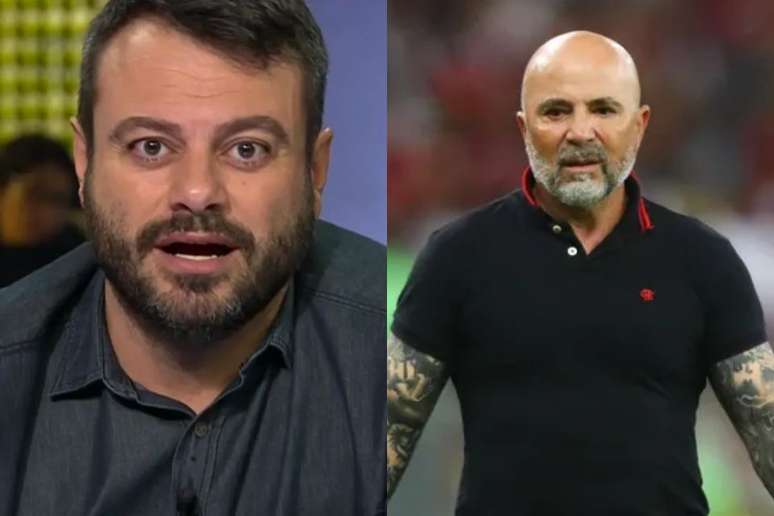 Eric Faria chamou Sampaoli de "imbecil", segundo áudio vazado