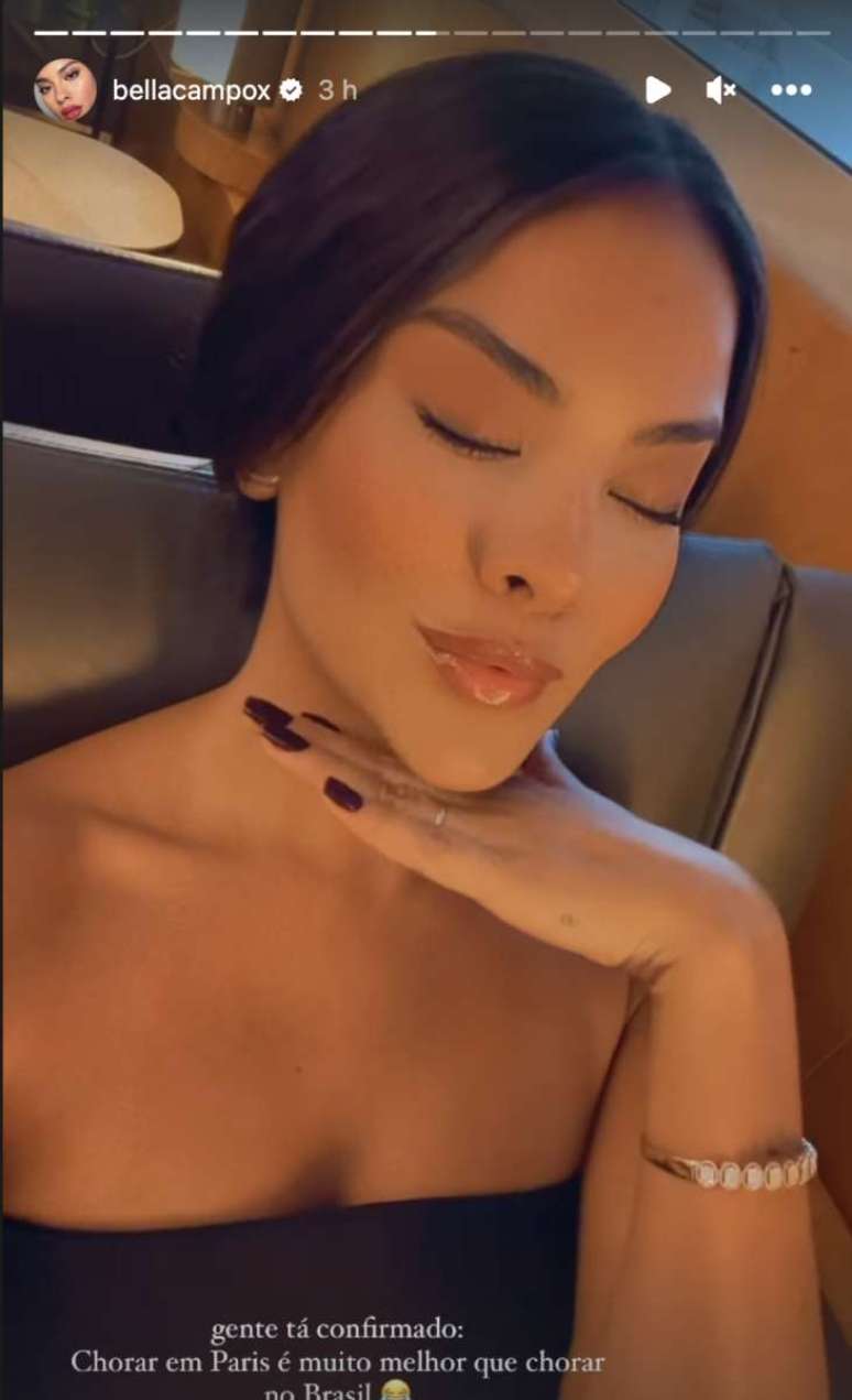 After breaking up with MC Cabelinho, Bella Campos sends a message full of debauchery