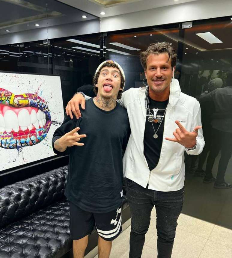 Rafael Puglisi atendia personalidades como Whindersson Nunes.