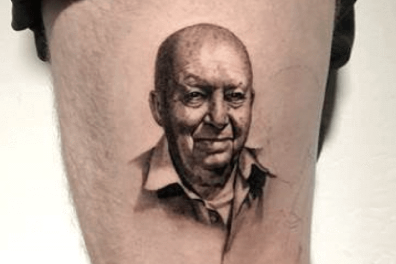Tattoo in honor of grandparents 