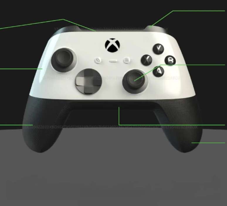 Novo controle de Xbox é revelado em vazamento