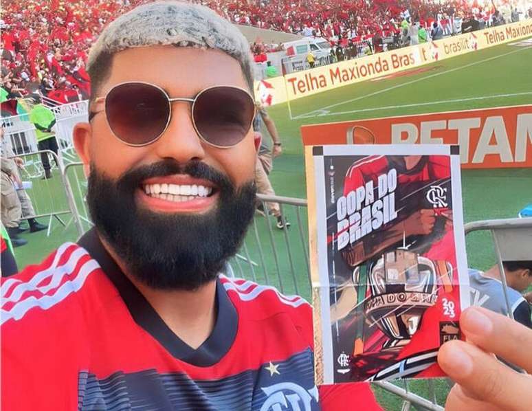 Gabigol da torcida foi assaltado, no Rio de Janeiro –