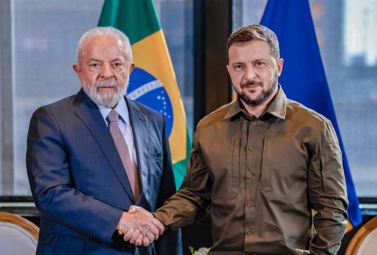 Lula se reúne com Zelensky em hotel em Nova Iorque