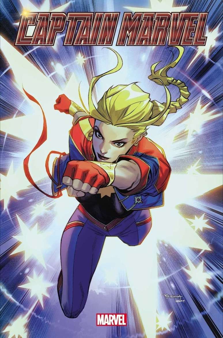 Captain Marvel's new phase begins in October (Image: Reproduction/Marvel Comics) Captain Marvel's new phase begins in October (Image: Reproduction/Marvel Comics)