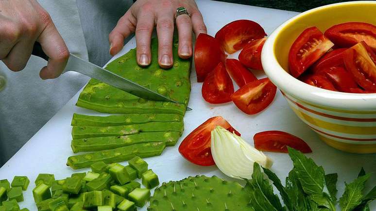 No México, o consumo de nopales vem da época pré-hispânica