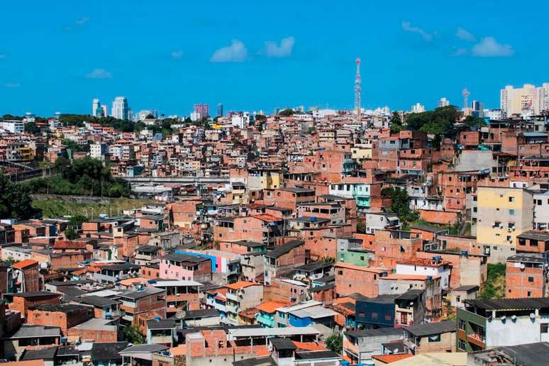 Bairro Cosme de Farias, em Salvador, Bahia. Surgido da antiga freguesia de Brotas, tem ruas e vielas ligando ao centro da cidade