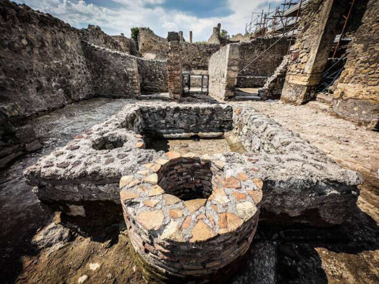 Pompeia abriga sítio arqueológico