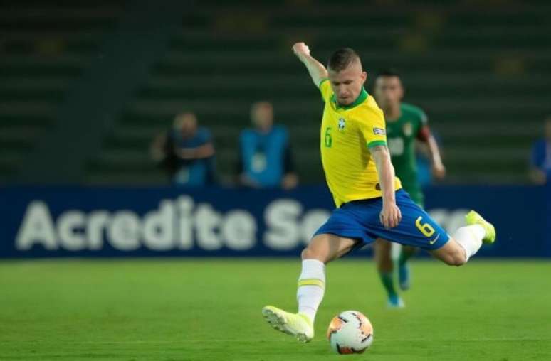 CAIO HENRIQUE (Lateral-esquerdo) - Monaco/FRA - Foto: Lucas Figueiredo/CBF