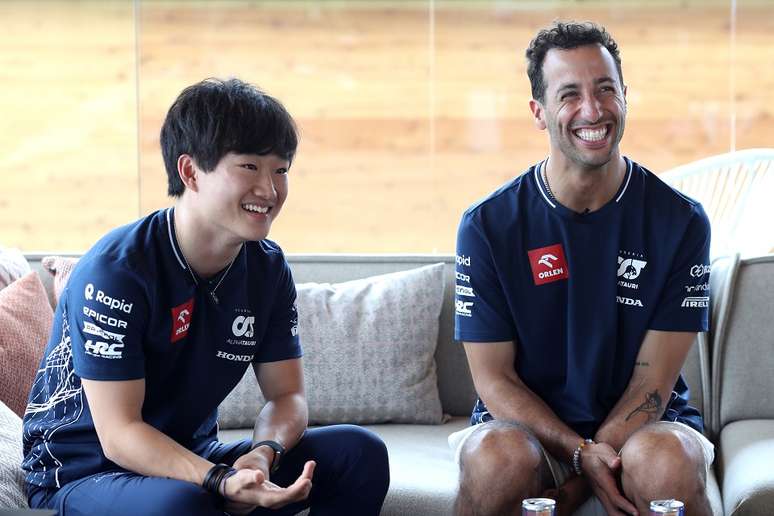 Tsunoda e Ricciardo seguem mais um ano no que hoje é a AlphaTauri
