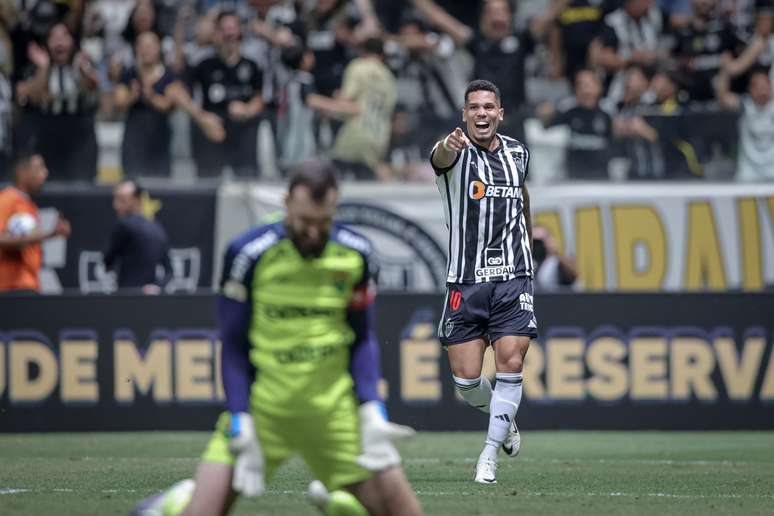 quanto ficou o jogo do Galo