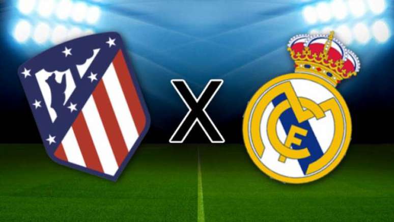 Atlético de Madrid x Real Madrid: onde assistir, horário e escalação das equipes