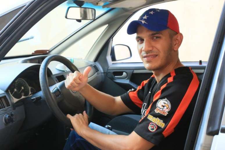 Ramon, o venezuelano motorista de aplicativo que veio para Curitiba e encontrou no Parolin sua segunda casa