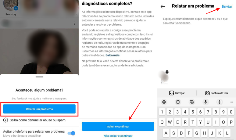 Como denunciar abuso ou spam no Instagram pelo computador