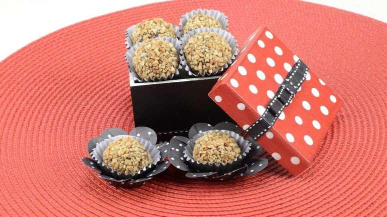 Brigadeiro de castanha de caju