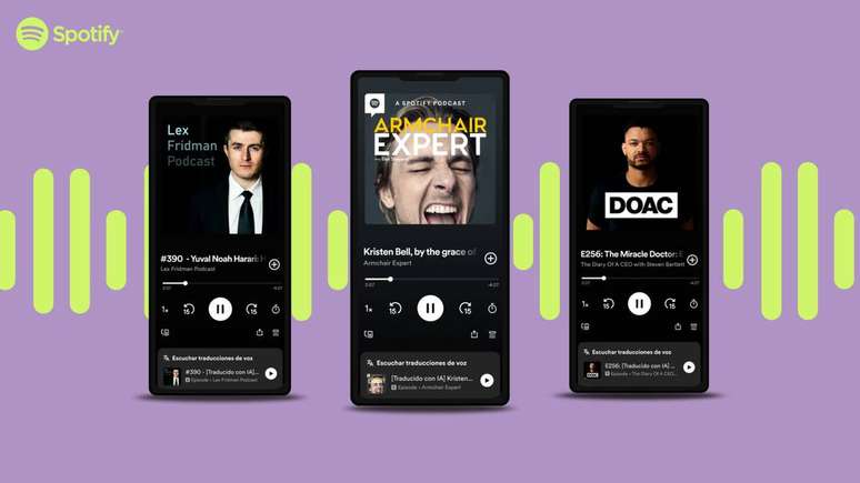 Voice translator Spotify