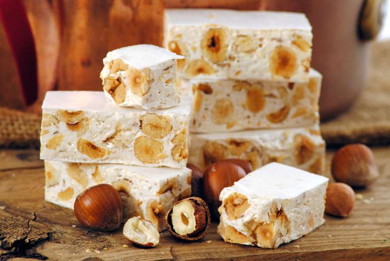 Torrone é um doce típico italiano