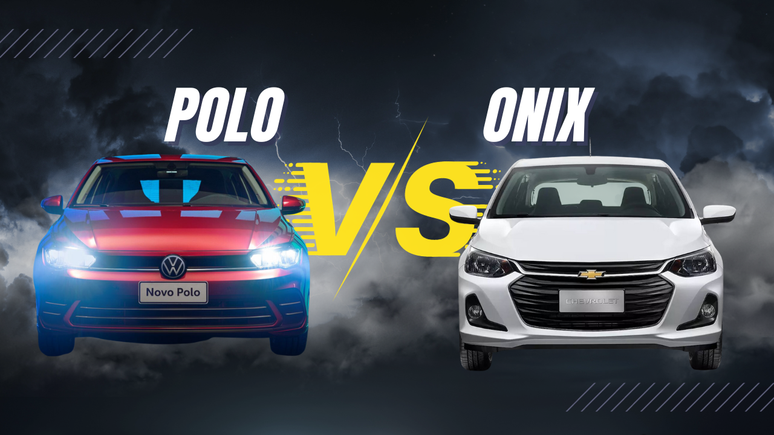 Volkswagen Polo e Chevrolet Onix: batalha nas vendas de carros de passeio