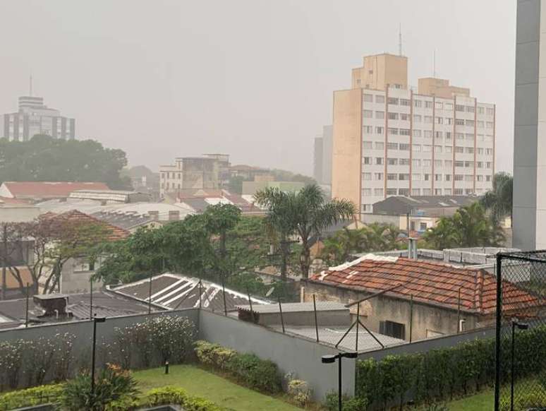 S O Paulo Tem Chuva Forte E Granizo Ap S Dias De Calor Intenso Na Cidade