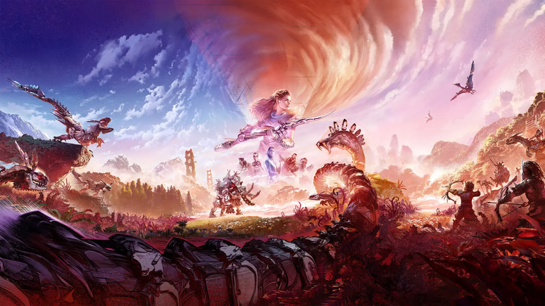 Horizon Forbidden West: Complete Edition em breve disponível para PlayStation 5 e PC.