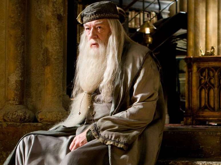 Dumbledore, vivido por Michael Gambon, em 'Harry Potter e o Enigma do Príncipe'