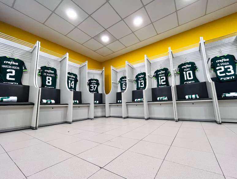 Marcos Rocha and Mayke together in the starting lineup: see the Palmeiras lineup against Boca Juniors